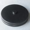 Kunststoff Deckel rund - schwarz DFR 310